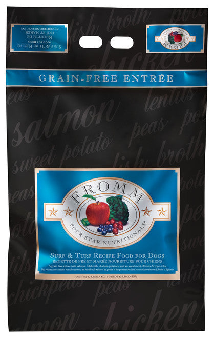 Fromm Four - Star Surf & Turf Recipe Dog Food 12 lb