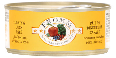 Fromm Turkey & Duck Pate Canned Cat Food 5.5 oz