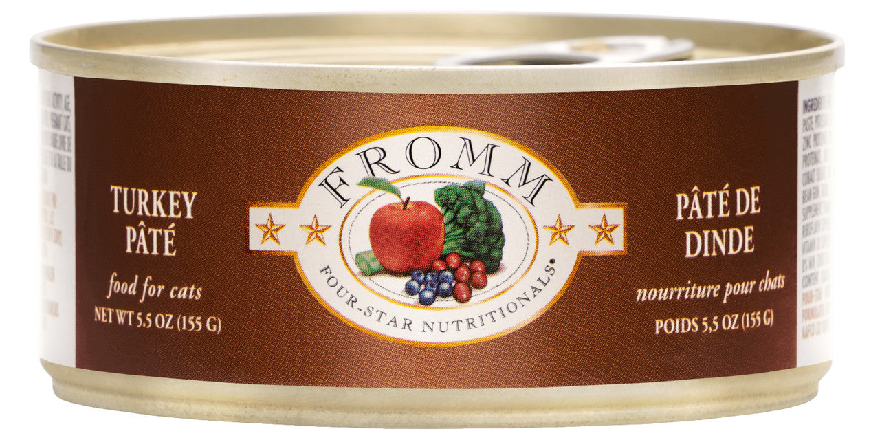 Fromm Turkey Pate Canned Cat Food 5.5 oz