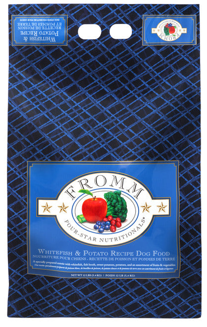 Fromm Four - Star Whitefish & Potato Recipe Dog Food 12 lb