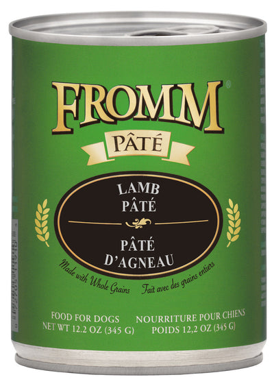 Fromm Lamb Pate Canned Dog Food 12.2 oz