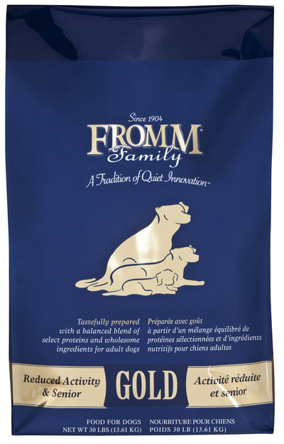 Fromm Reduced Activity & Senior Gold Dog Food 30 lb