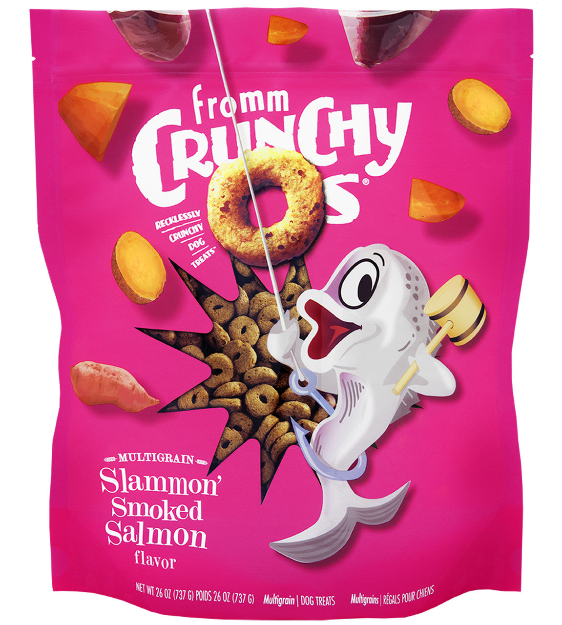 Fromm Slammon' Smoked Salmon Flavor Treats 26 oz