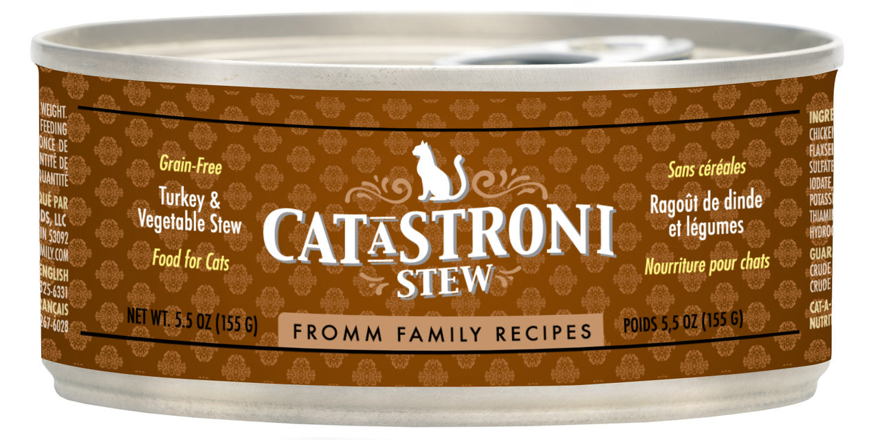 Fromm Turkey & Vegetable Stew Canned Cat Food 5.5 oz