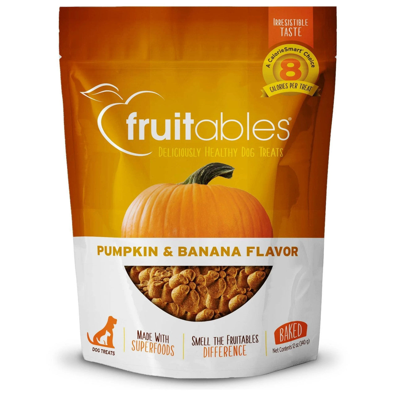 Fruitables Pumpkin Banana Crunchy Treat 8 / 12 oz 686960000832