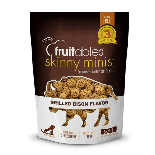 Fruitbales Grill Bison Skinny Mini Treat 8 / 12 oz - Dog