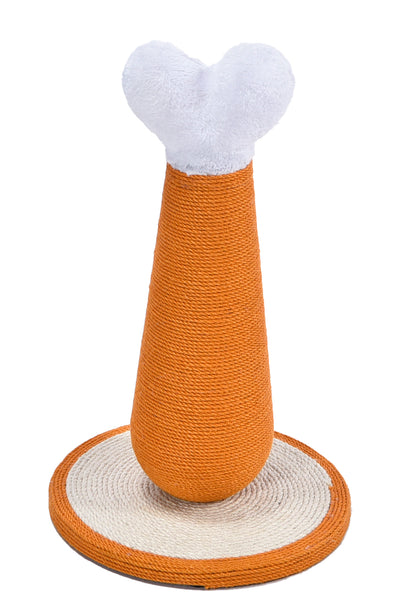 Max & Marlow Apple Novelty Cat Scratcher Drumstick 810162076894