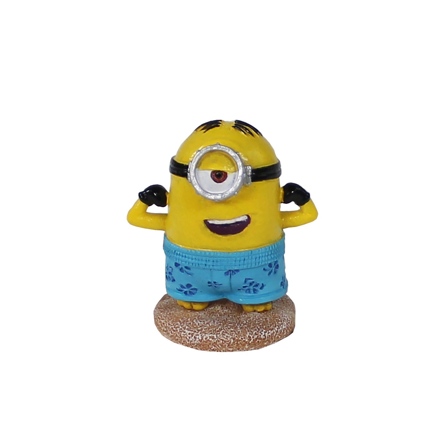 Penn-Plax Minions Beach Buddies Aquarium Ornament Stuart Mini 030172103827