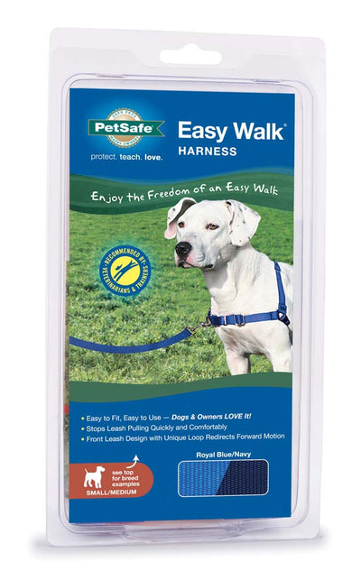 PetSafe Easy Walk Dog Harness Royal Blue/Navy Medium/Large 759023073460
