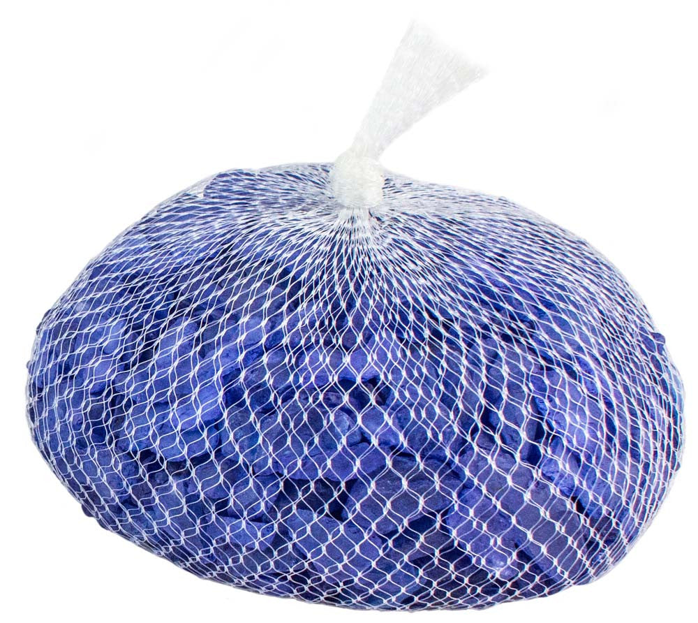 Galapagos Aquarium Sea Glass Deep Sea Blue 4 lb