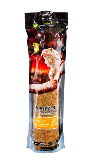 Galapagos CrashPad Coco Fiber Terrarium Liner Brown 18 in x 36 - Reptile