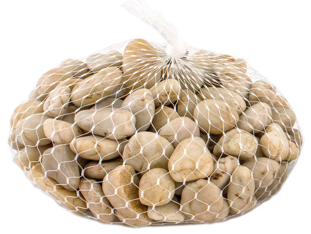 Galapagos Natural Stones for Terrarium White 4 lb