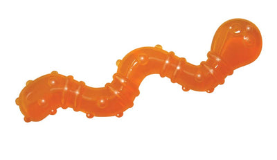 Petstages ORKAKat Catnip Infused Wiggle Worm Cat Toy Orange 871864003298