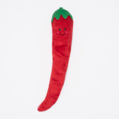 ZippyPaws ZippyPaws Garden Vegetable Jigglerz Dog Toy Pepper X-Large 810032680206