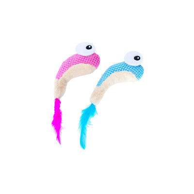 Petstages Catstages Dental Shrimpies Cat Chew Toy 2 pk 700603678360