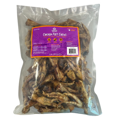 Farmland Traditions Chicken Feet Dog Treats 2.1 lb 884713003158