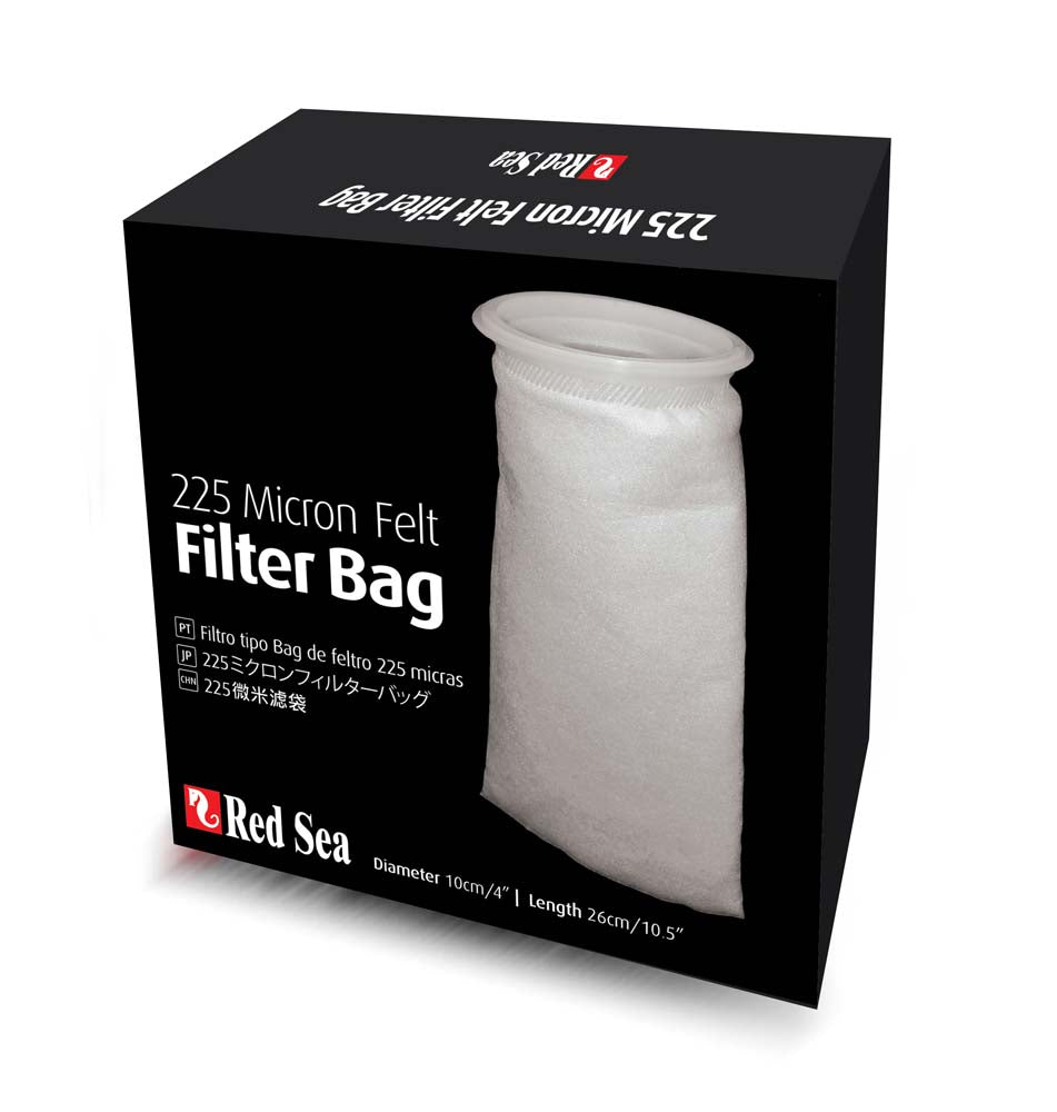 Red Sea Reefer Fine Felt Filter Socks White 4 In X 10.5 in 730773421961