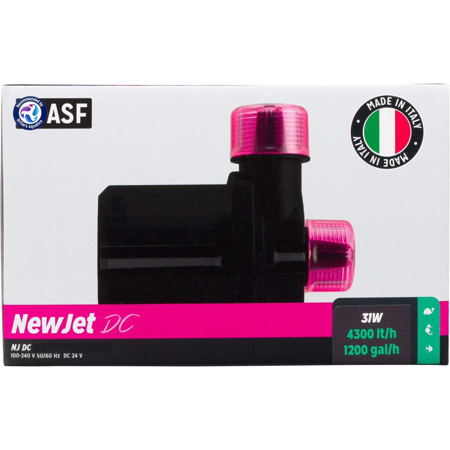 ASF NewJet DC Pump 31watt 1200 GPH 3443982220825