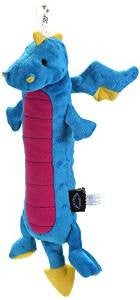 GoDog Skinny Dragon Blue W/Chew Guard Large {L + 1} 437381 - Dog
