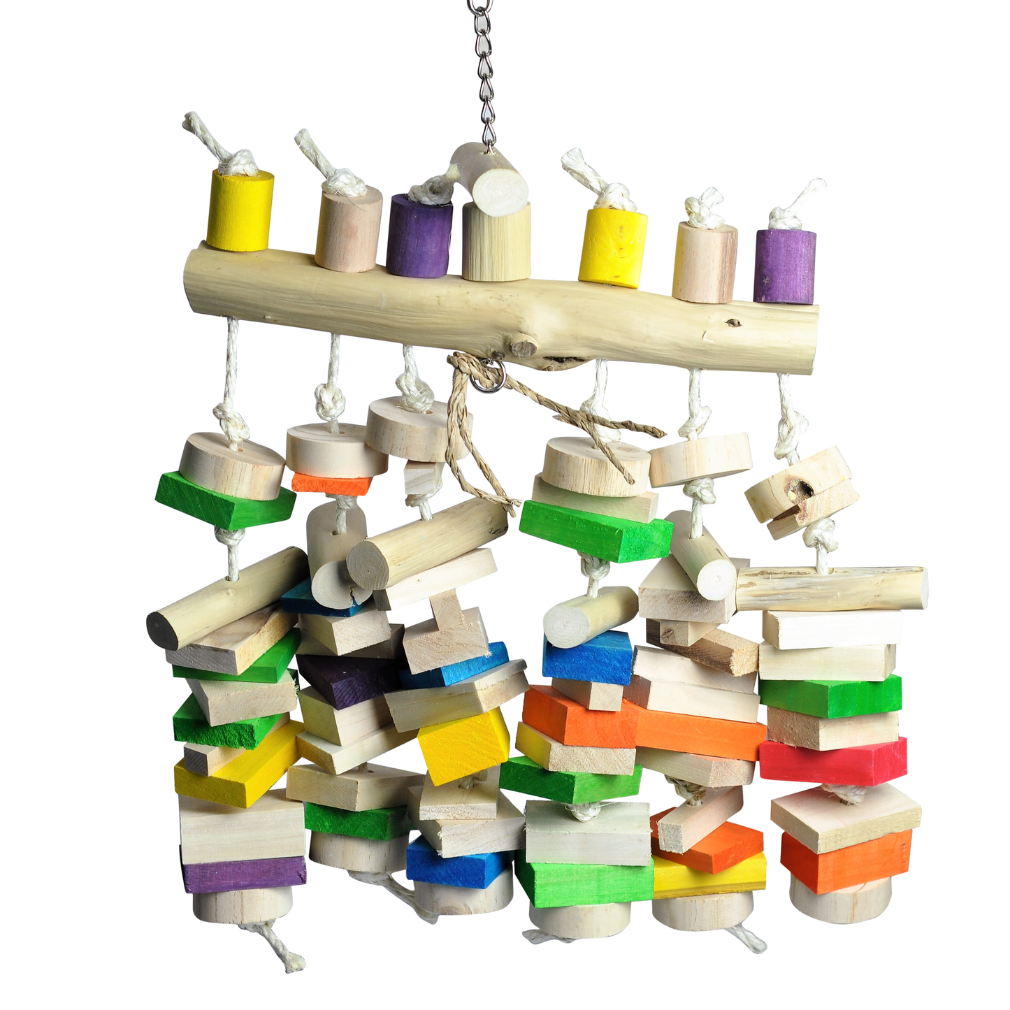 A & E Cages Happy Beaks Abacus Bird Toy 15In X 4In X 20 in 644472008531