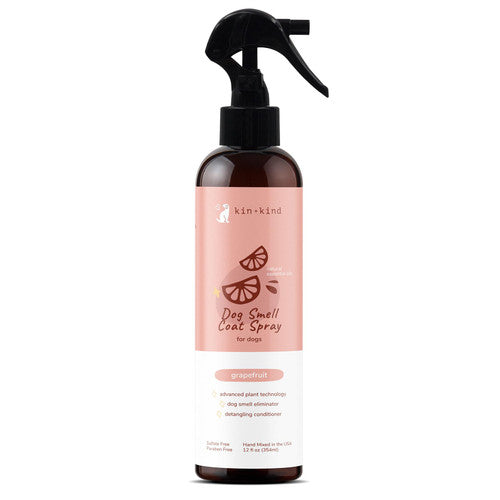 Grapefruit Natural Coat Spray for Dog Smells 12 oz
