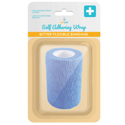 ZenPet Self Adhering Wrap Bitter Flexible Bandage 3Ft X 5Yd 683615359512