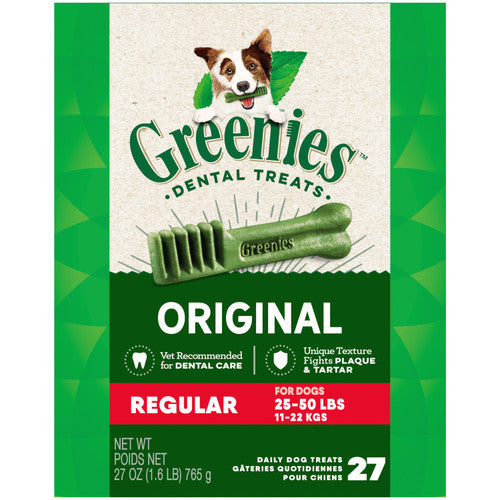 Greenies Dog Dental Treats Original 27oz 27ct Regular