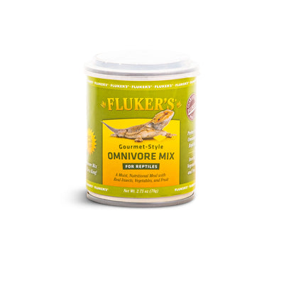Fluker's Gourmet-Style Canned Omnivore Mix for Reptiles 2.75 oz 091197780080