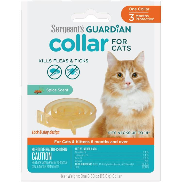 Guardian Flea & Tick Collar Cat 1 ct 073091001294