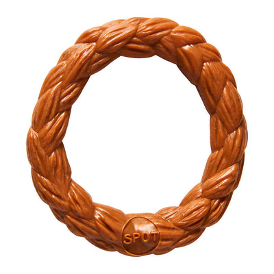 Bam-Bone Braid Ring Dog Toy Hickory 5 in 077234547717