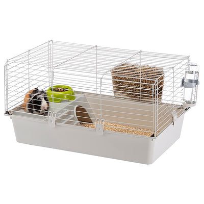 MidWest Homes for Pets Ferplast Cavie 80 Guinea Pig Cage Gray 30In X 19 in 798549170185