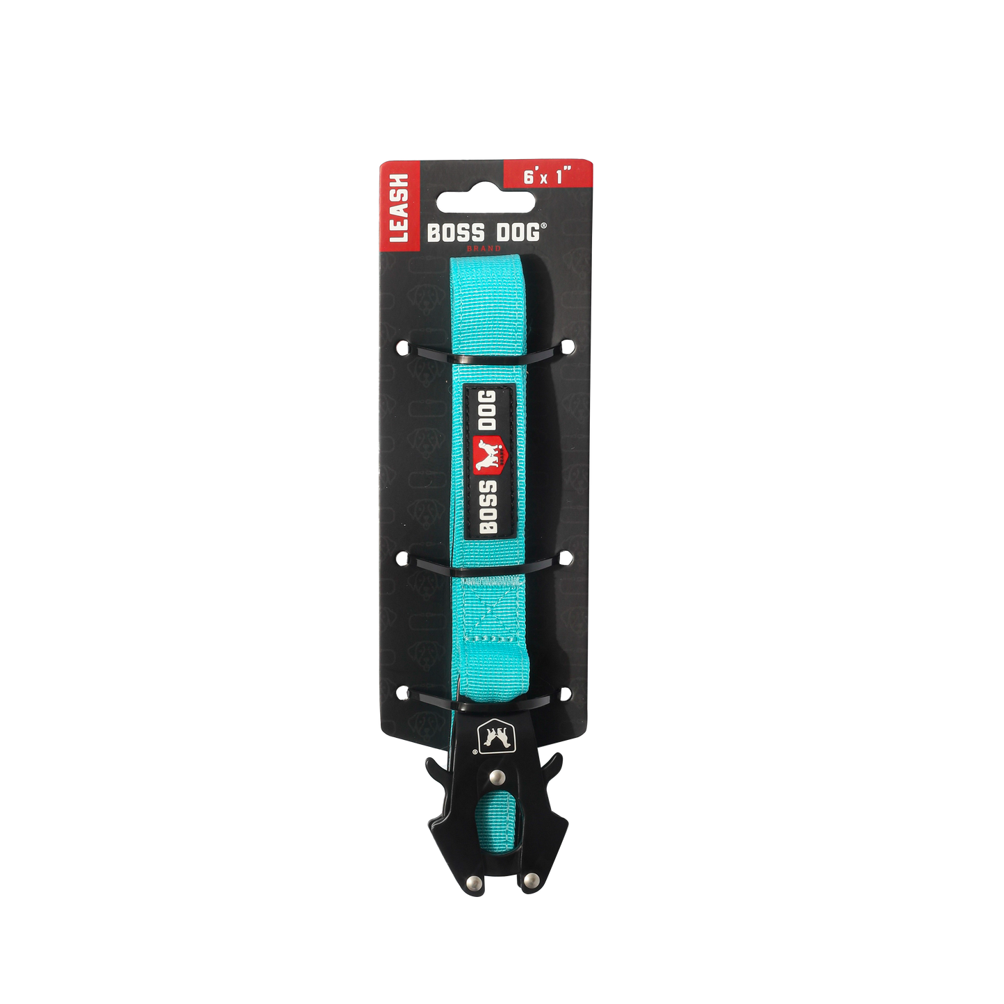 Boss Dog Tactical Dog Leash Teal 6 ft 850065051383