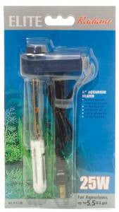 Hagen Elite Mini Thermostatic Heater 25w A730{L + 7} - Aquarium