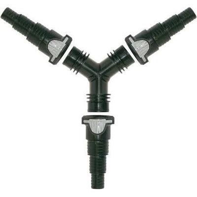 Hagen Laguna Y - connector Click Fit Coupler 1 - 1/2in Pt679{L + 7} - Pond