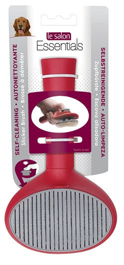 Hagen Le Salon Self Cleaning Slicker Brush Lg 91261{L + 7} - Dog