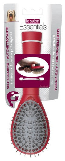 Hagen Le SalonSelf Cleaning Pin Brush, Large 91263{L+7} 022517912638