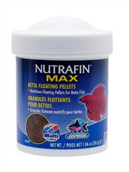 Hagen Nutrafin Max Betta Floating Pellets 1oz A6788{L + 7} - Aquarium