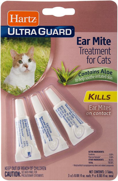 Hartz Ultra Guard Earmite Trtment Cat.18oz {L + 1} 327456