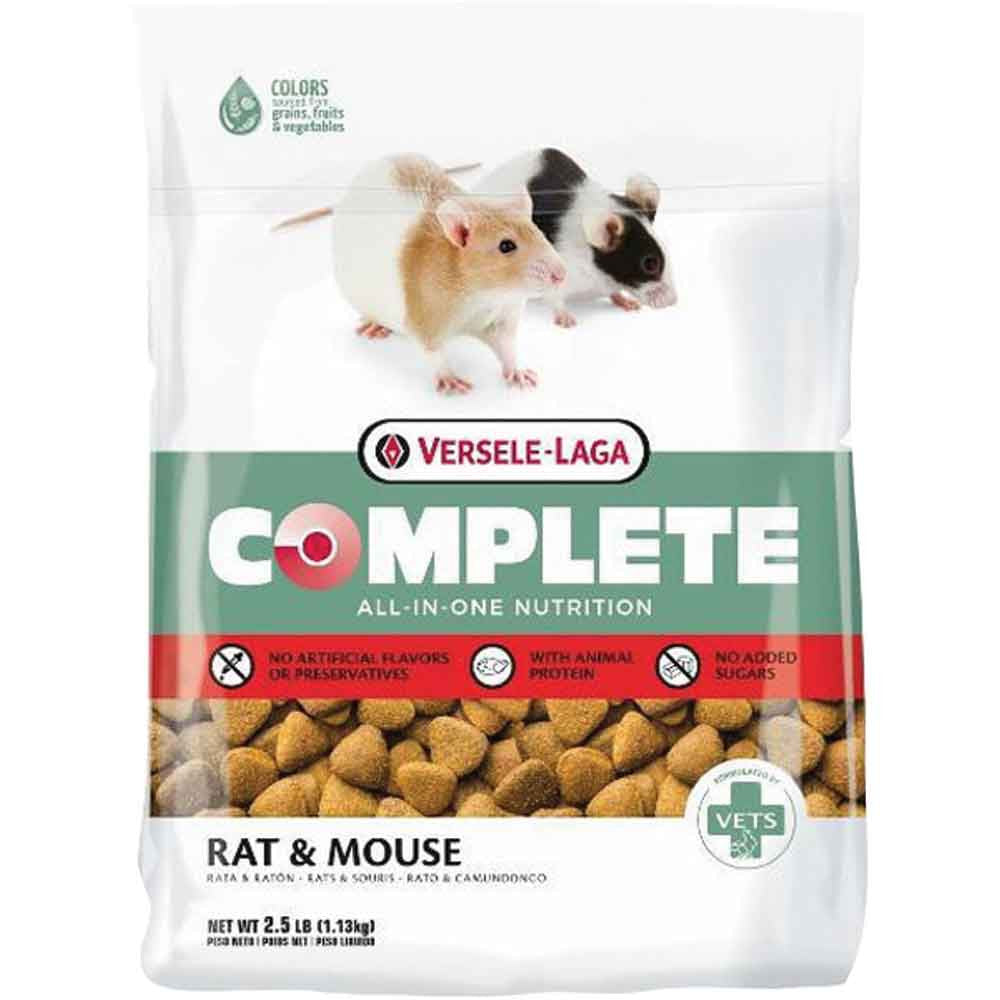 HIGGINS COMPLETE RAT/MOUSE 2.5lb C=6 PELL DIET {L-1}466285 5410340615836