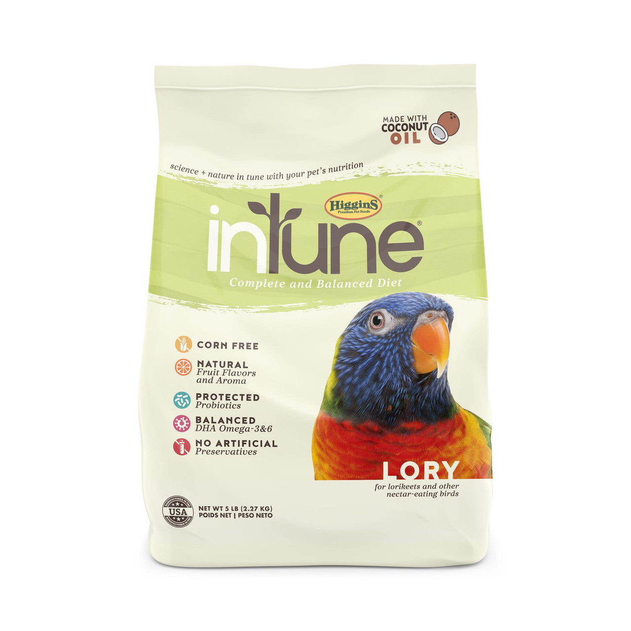 Higgins inTune Lory 6 / 5 lb 046706302802