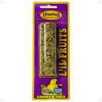 Higgins Sunburst Treat Sticks Lil Fruits Canary & Finch 3 oz - Bird