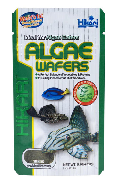Hikari Algae Wafers Rapidly Sinking Wafer Fish Food 0.7 oz