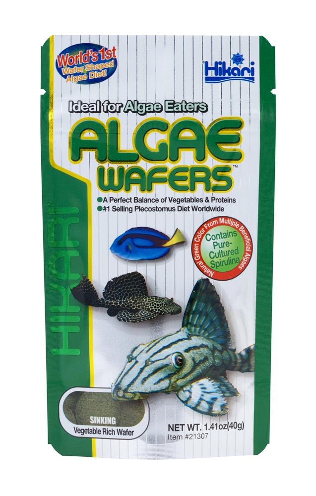 Hikari Algae Wafers Rapidly Sinking Wafer Fish Food 1.41 oz