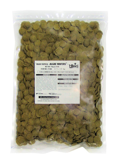 Hikari Algae Wafers Rapidly Sinking Wafer Fish Food 2.2 lb - Aquarium