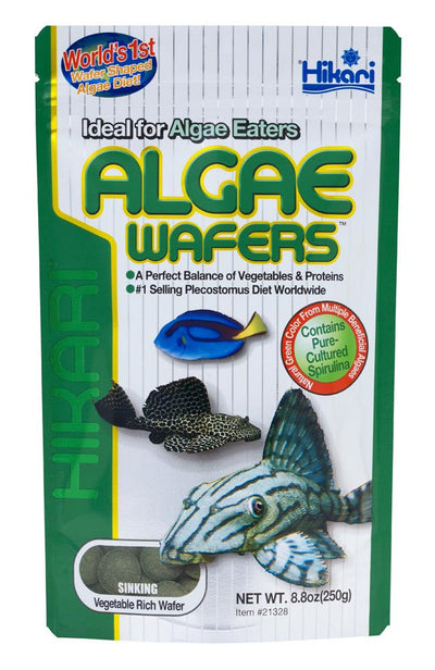 Hikari Algae Wafers Rapidly Sinking Wafer Fish Food 8.8 oz