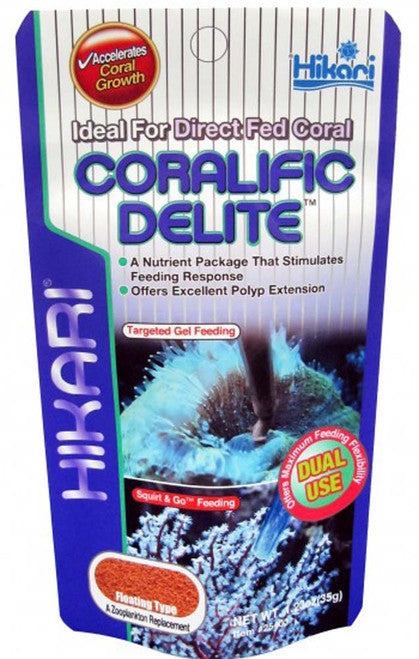 Hikari Coralific Delite Coral Food 1.23 oz - Aquarium