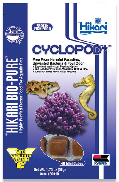 Hikari Cyclopod+ Frozen Fish Food 1.75 oz SD-5