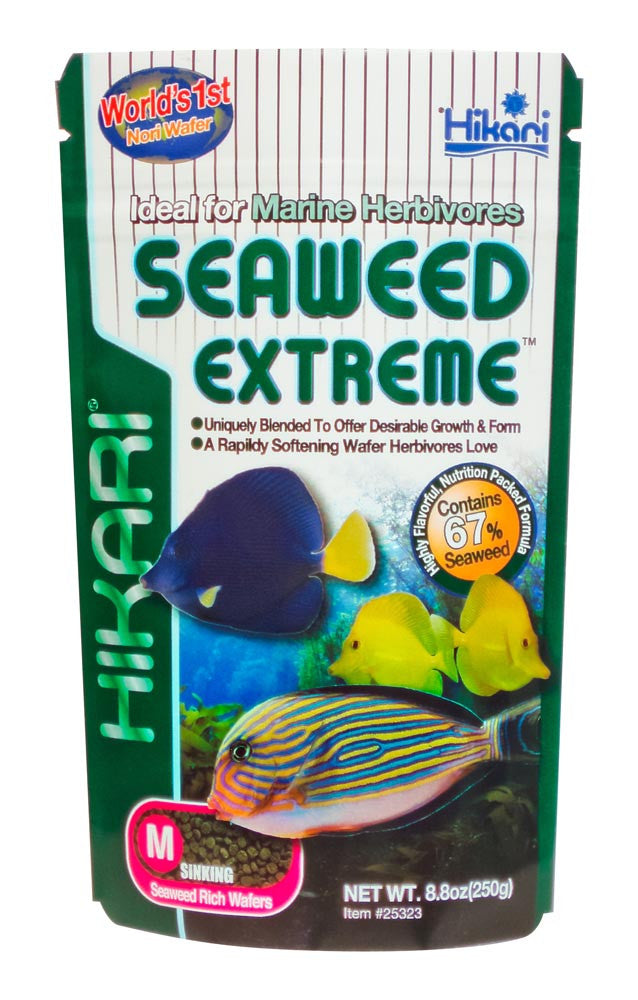 Hikari Seaweed Extreme Wafer Fish Food 8.8oz MD