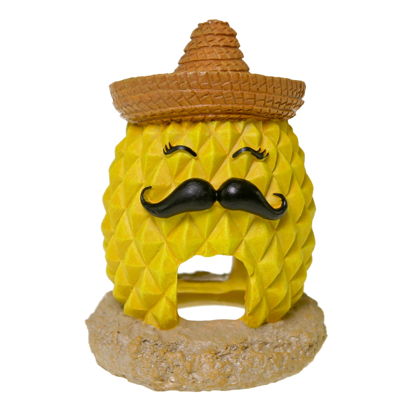 Blue Ribbon Pet Products Pineapple Sombrero Ornament 030157020491