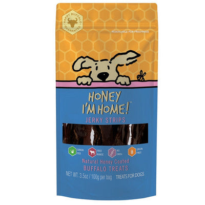 Honey D Buf Jrky Strps 3.5oz{L + x} - Dog